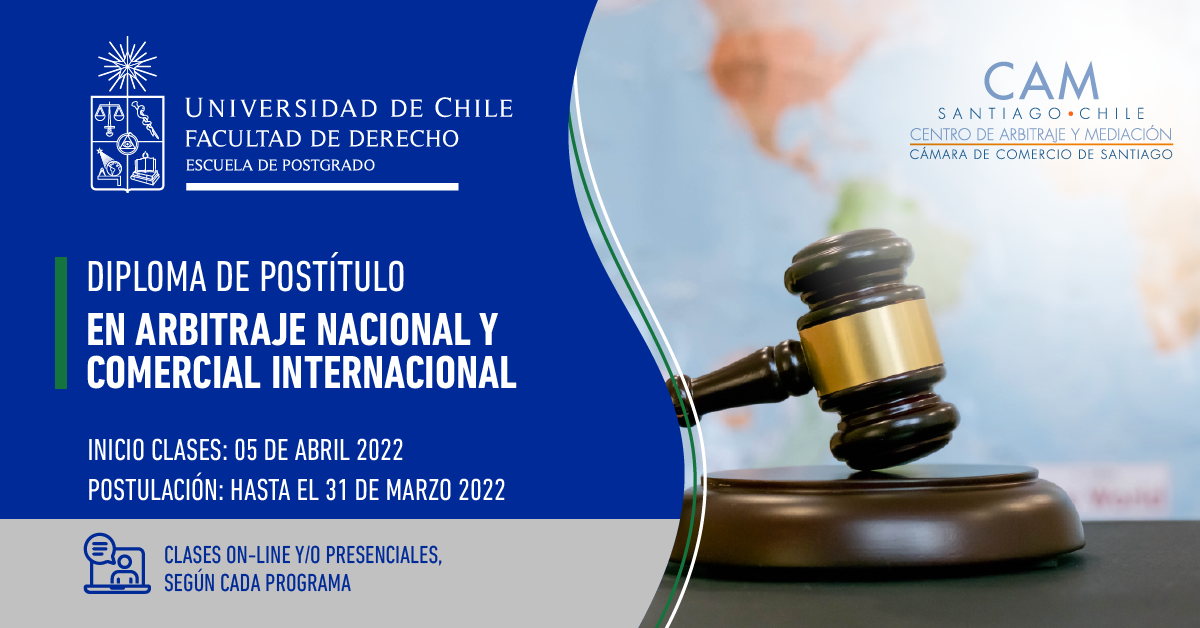 Diploma de Postítulo en Arbitraje 