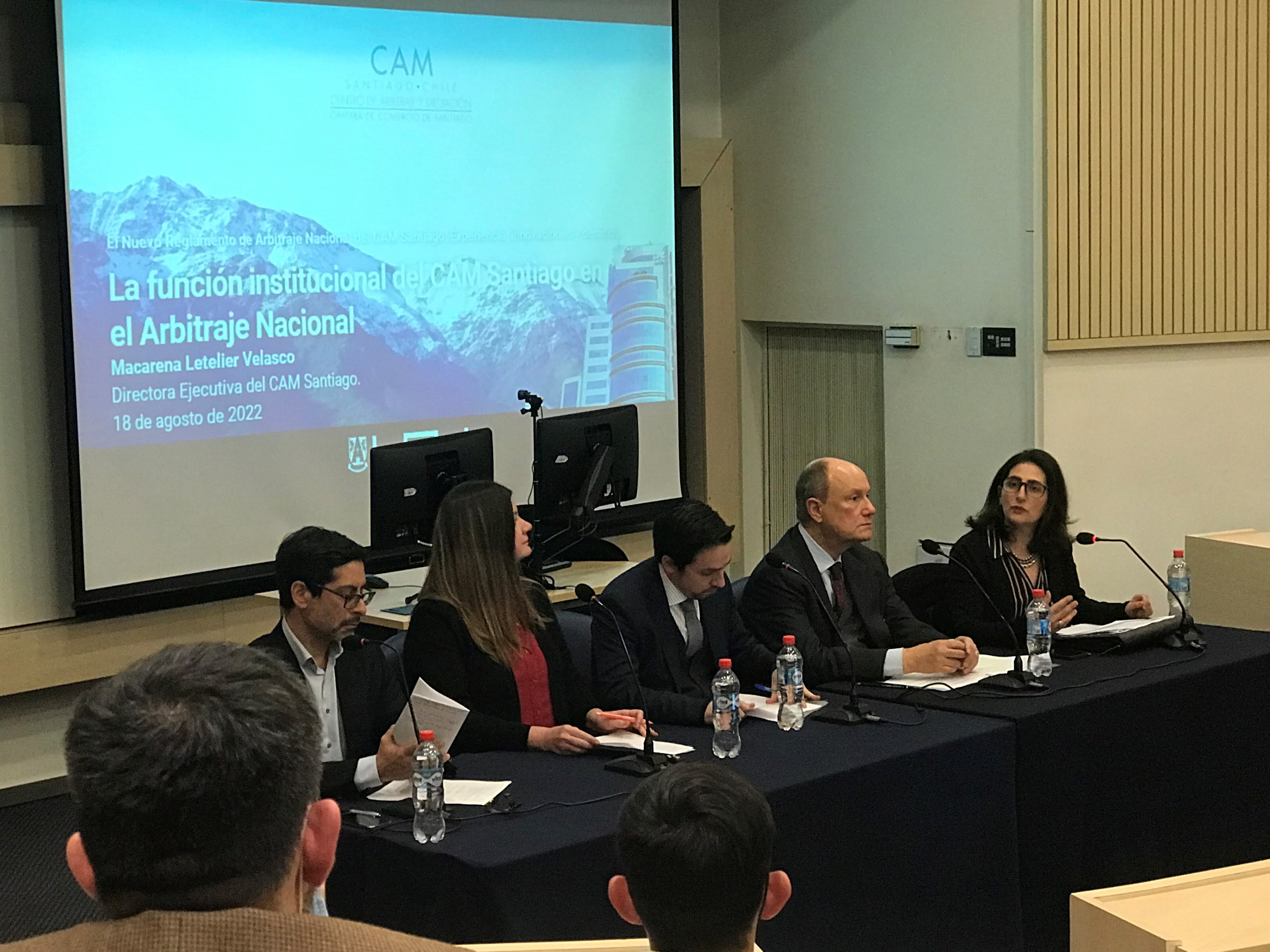 Nuevo Reglamento de Arbitraje Nacional CAM Santiago
