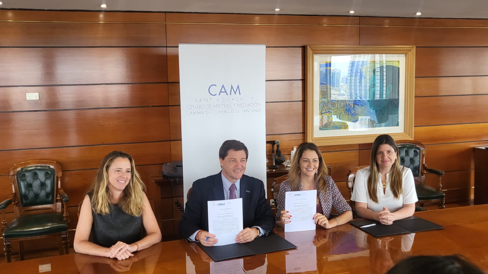 Mediaciones del CAM Santiago en el sector de la construcción