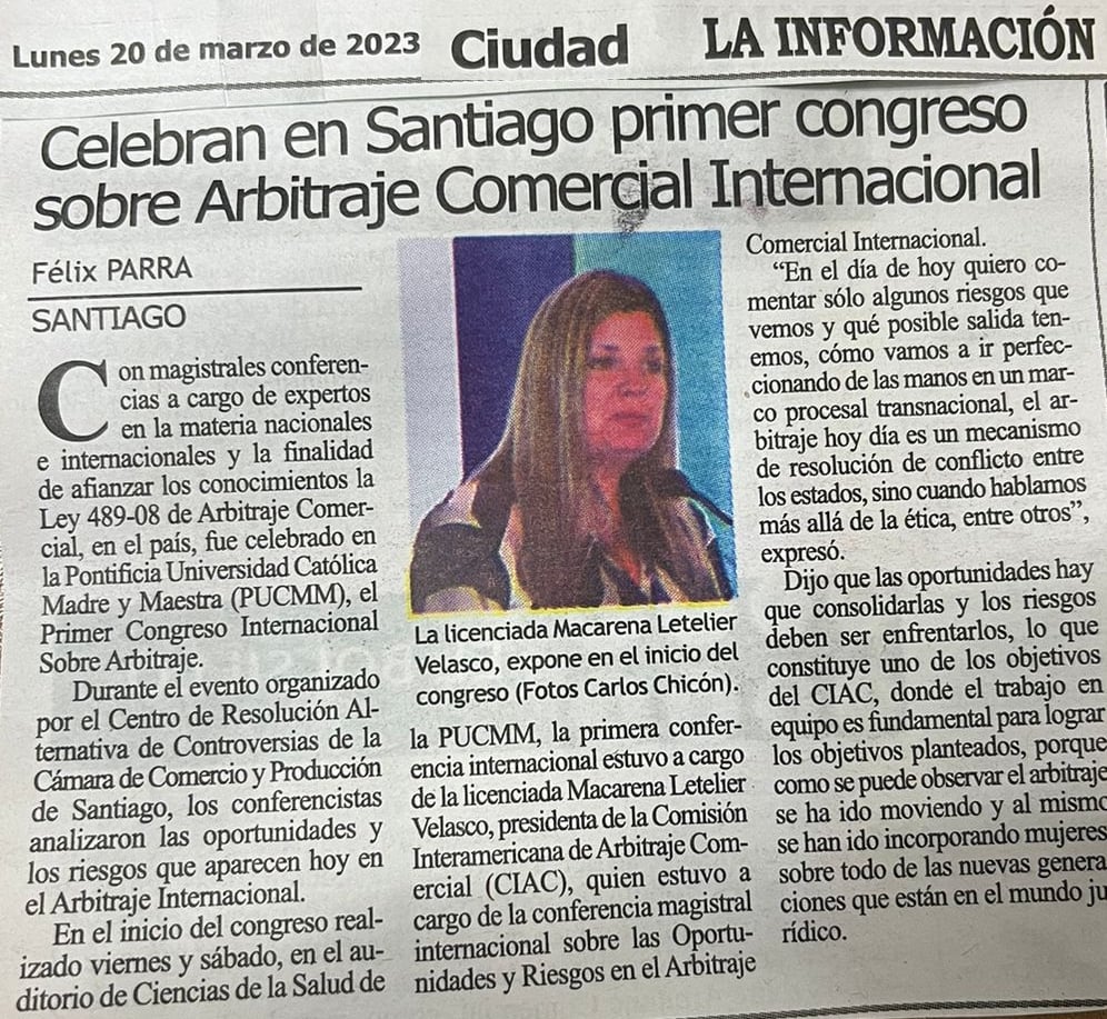 Difusión del arbitraje