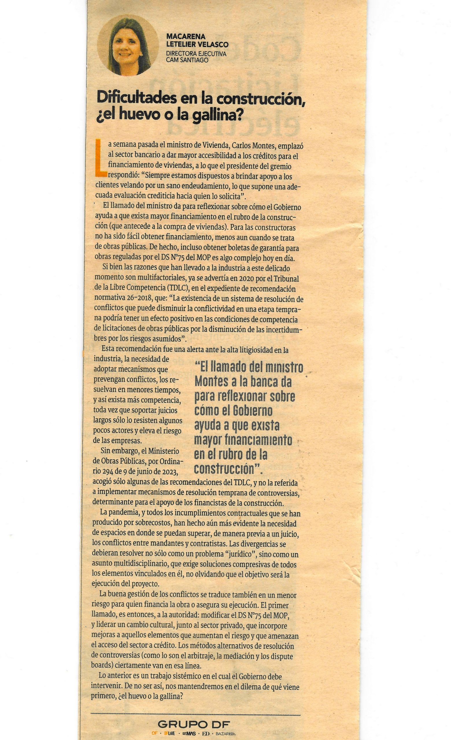 Dificultades en la construcción