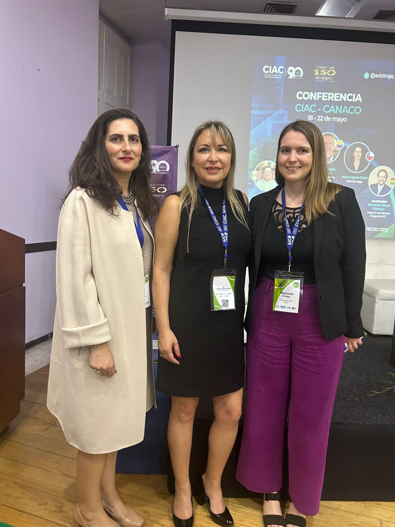 Dra. María Agnes Salah Abusleme participa como expositora en Conferencia CIAC-CANACO