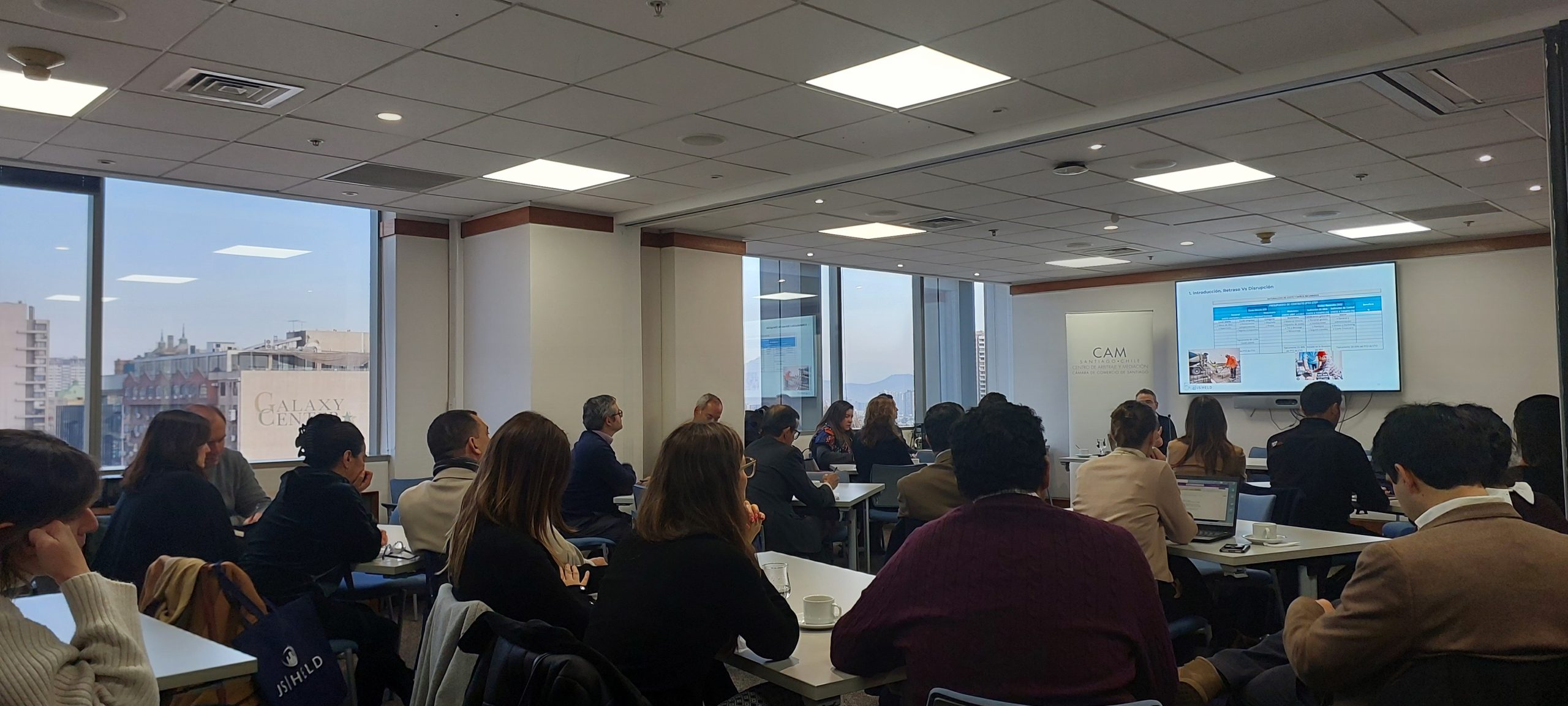 Seminario sobre Análisis de Retrasos y Pérdidas de Productividad en Disputas de Construcción