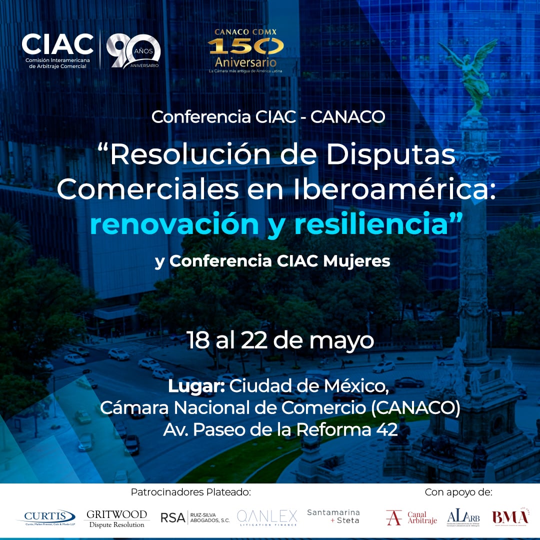 Dra. María Agnes Salah Abusleme participa como expositora en Conferencia CIAC-CANACO
