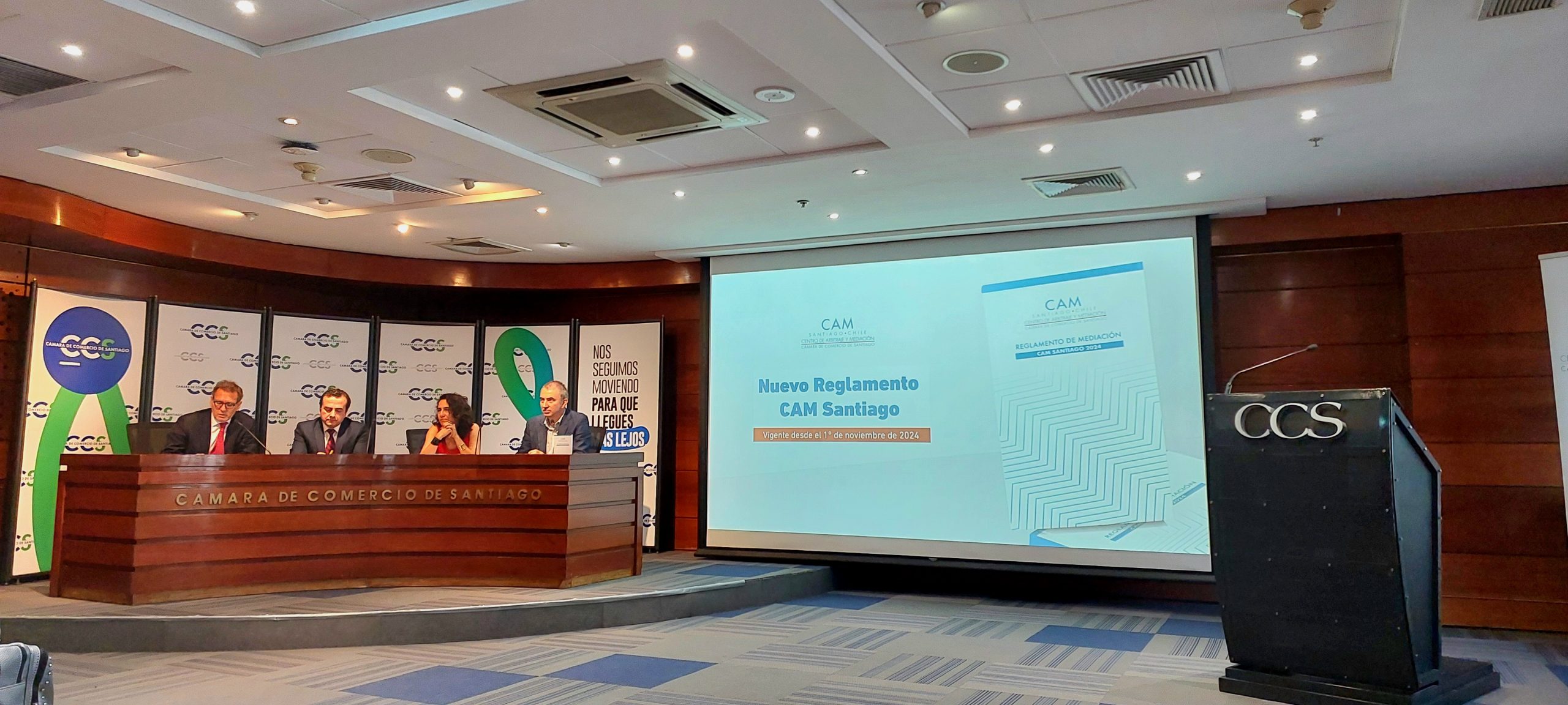 El CAM Santiago presenta su nuevo Reglamento de Mediación 2024