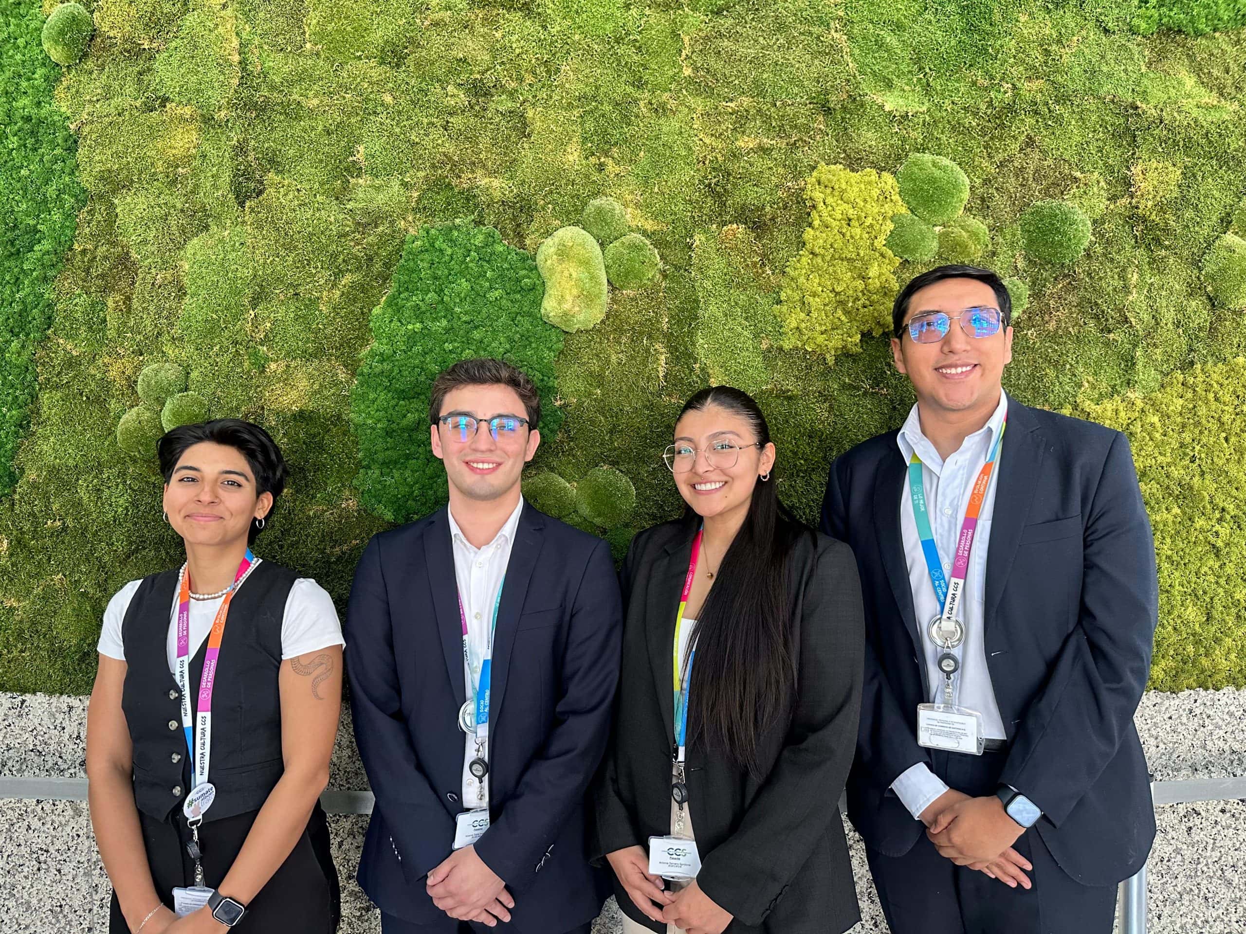 Estudiantes del HCLA y de la UDP realizan pasantías de primavera en el CAM Santiago