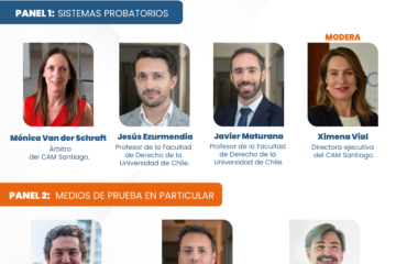 «Seminario CAM Santiago / U. de Chile: Prueba en materia de Arbitraje»