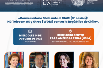 Conversatorio Chile ante el CIADI (3° sesión): NC Telecom AS y Otros [WOM] contra la República de Chile