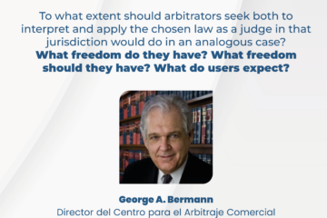 [Actividad Cancelada] Charla Magistral | George A. Bermann