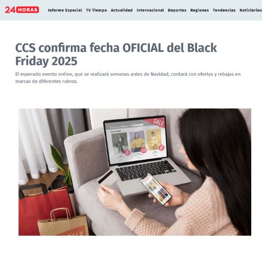 CCS confirma fecha OFICIAL del Black Friday 2025