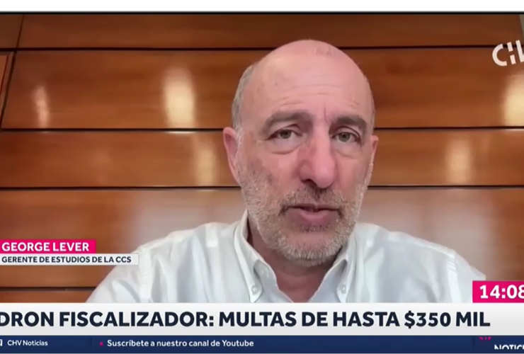 Dron fiscalizador: multas de hasta $350 mil