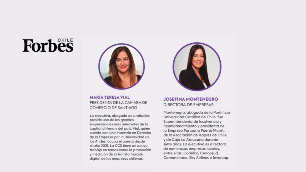 María Teresa Vial y Josefina Montenegro reciben doble reconocimi...