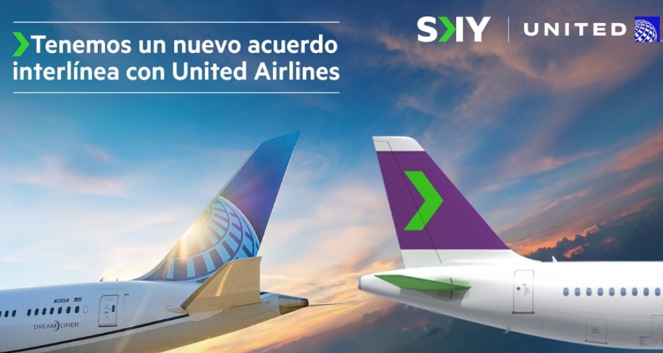 SKY y United Airlines se conectan para llegar más lejos