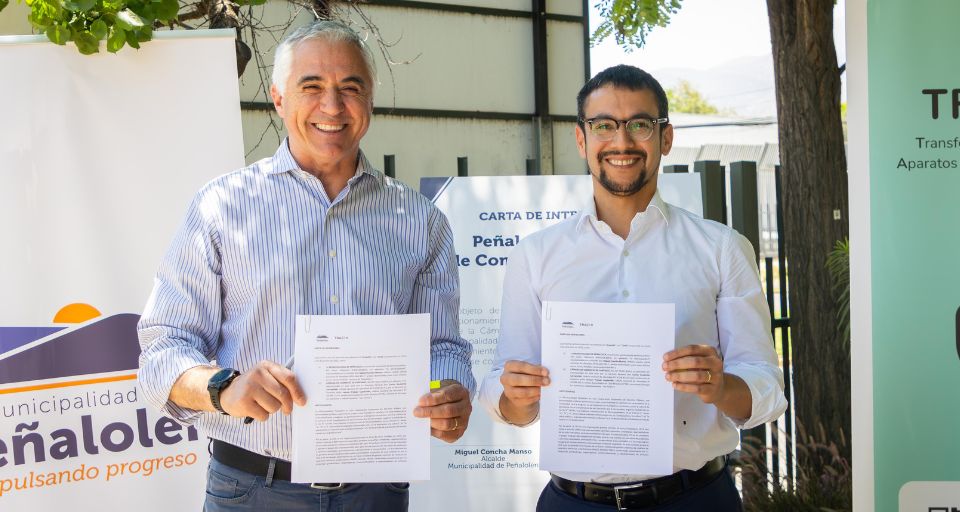 CCS y Municipalidad de Peñalolén firman carta de intención para impulsar la gestión responsable de residuos electrónicos