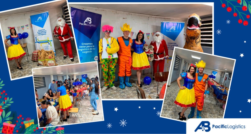 A&B Pacific Logistics lleva alegría a la comuna de Cerrillos