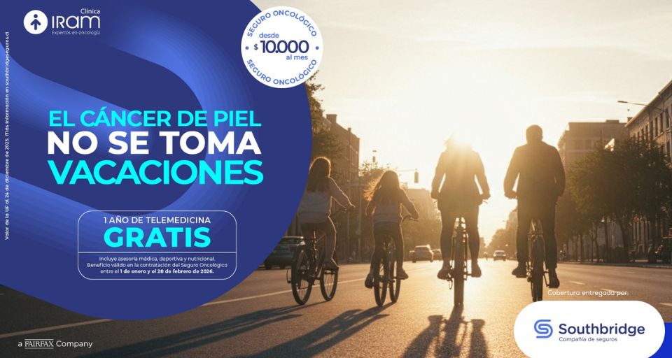 “El cáncer de piel no se toma vacaciones”: la campaña de Southbridge y Clínica Iram