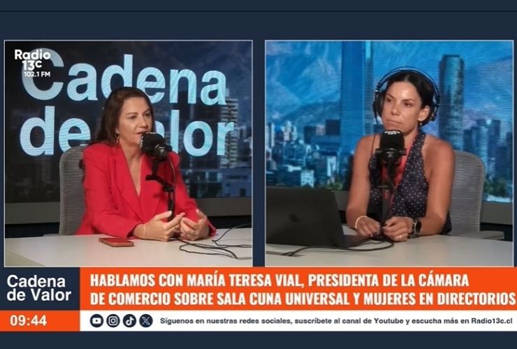 Entrevista a María Teresa Vial en “Cadena de Valor”