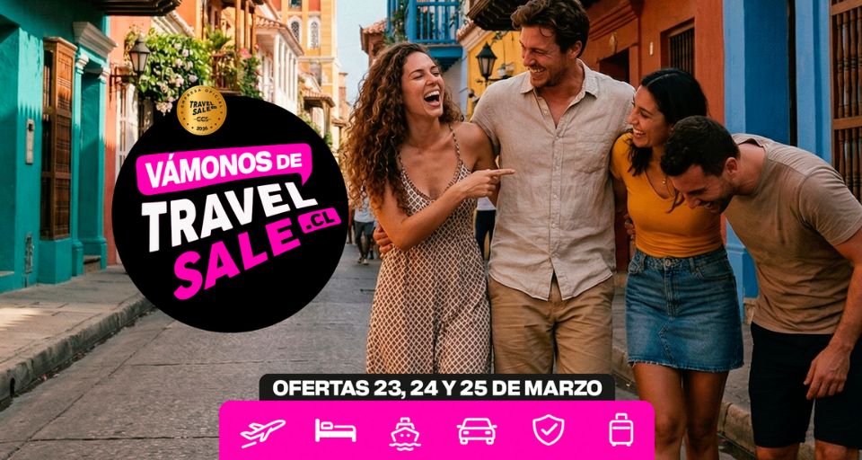 Travel Sale 2026 ofrecerá descuentos de hasta 55% en viajes