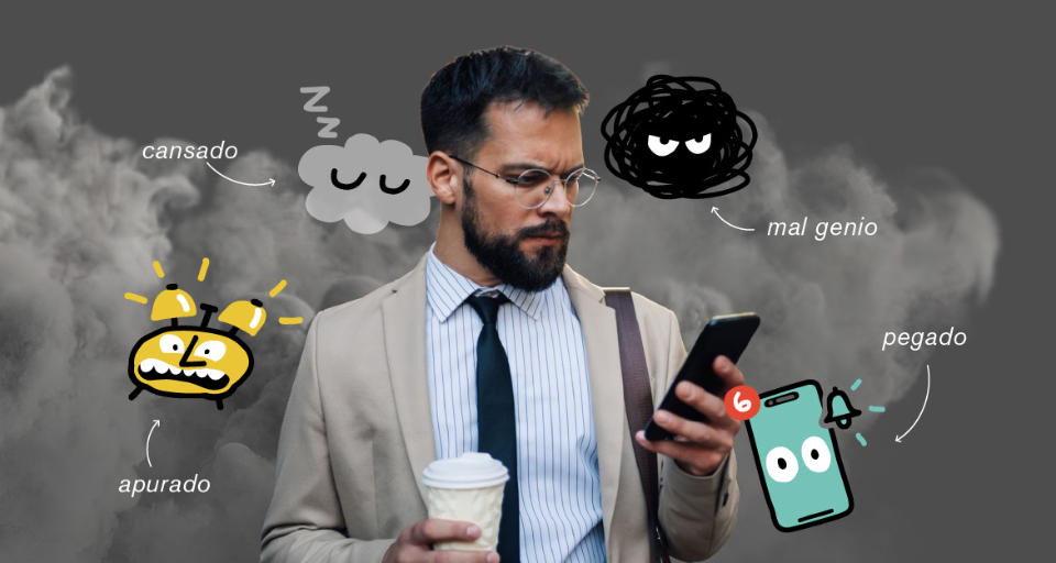 Casi el 60% de las personas circula “pegada” al celular ...