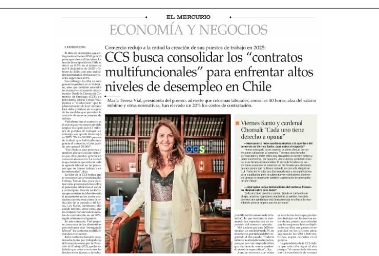 CCS busca consolidar los “contratos multifuncionales” para enfrentar altos niveles de desempleo en Chile
