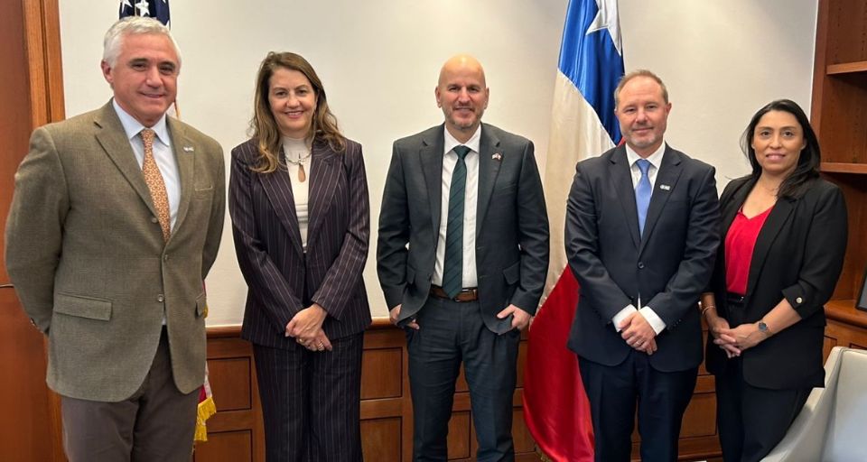 CCS sostiene encuentro con el Embajador de Estados Unidos en Chile