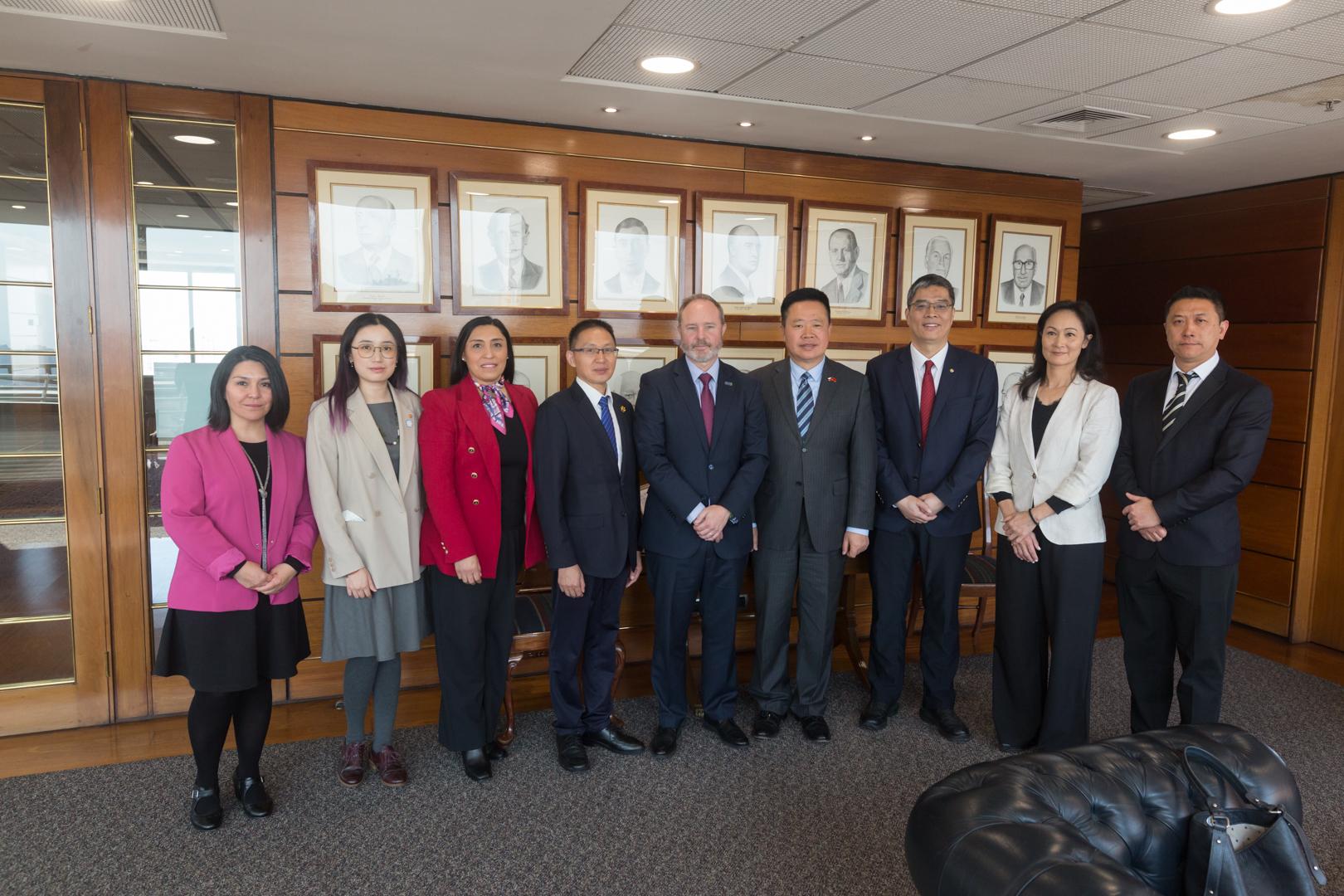 CCS aborda nuevas oportunidades de comercio con autoridades de la Feria de Cantón