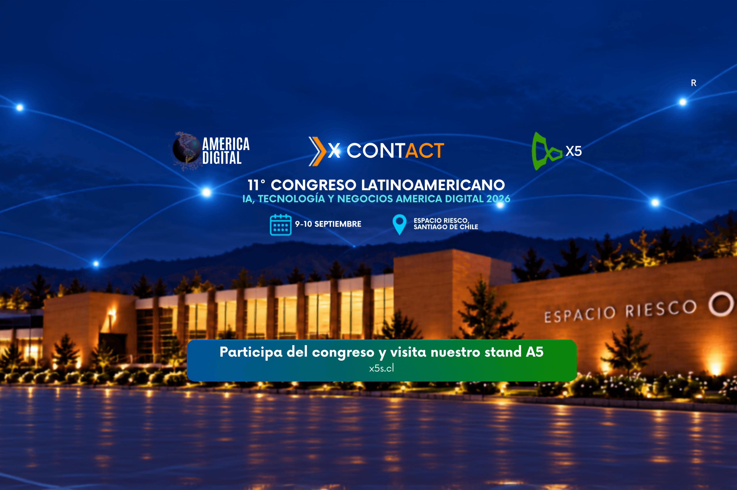 X5 participará en el Congreso América Digital 2026 y presentará su plataforma Xcontact