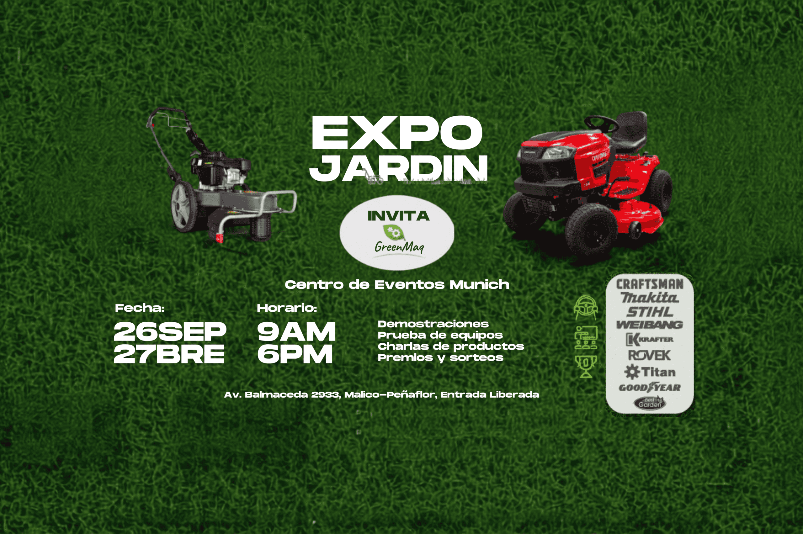 Gran Expo Jardín Greenmaq 2026 – centro de eventos Munich Malloco