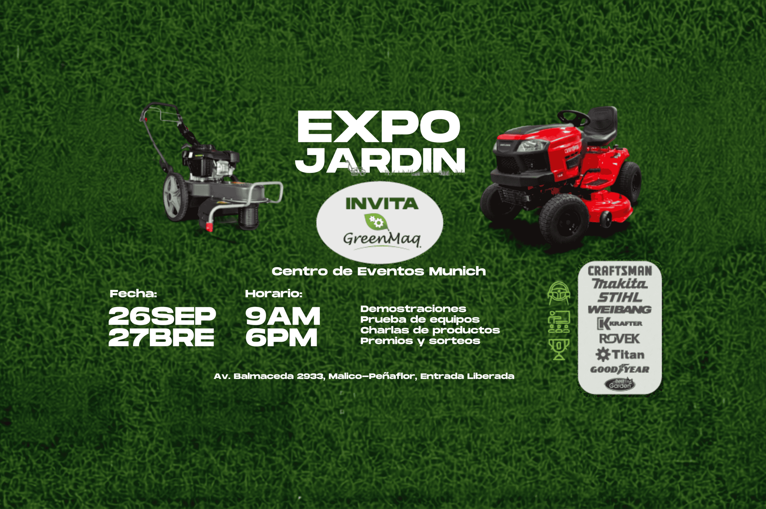 Gran Expo Jardín Greenmaq 2026 – centro de eventos Munich Malloco