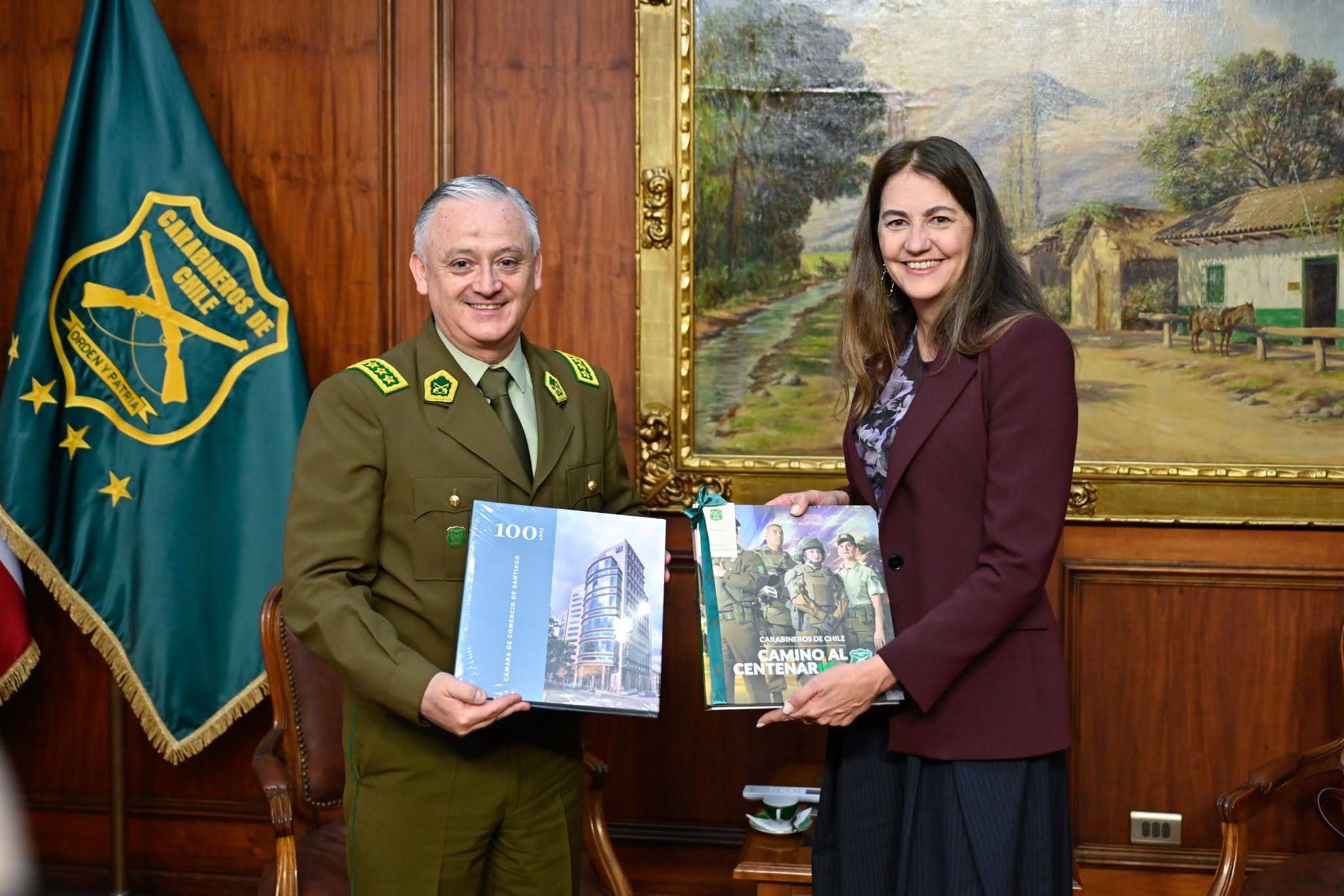 CCS fortalece coordinación con Carabineros de Chile en materia de seguridad para el Comercio