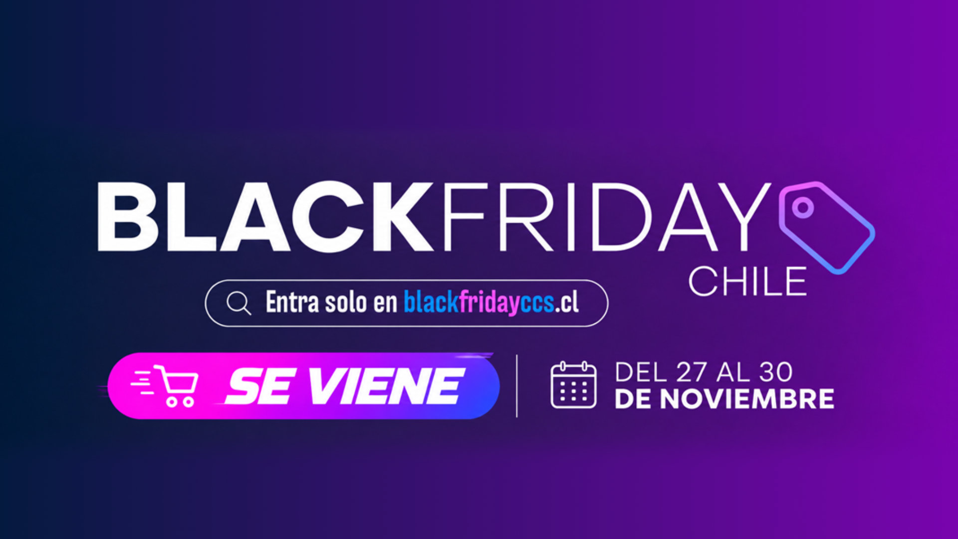 Black Friday 2026 Chile: fechas oficiales